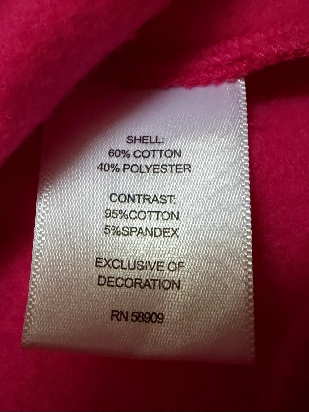 Girls' Bright Pink Ruffle Shoulder Sweatshirt